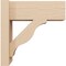 Ekena Millwork 5 1/2-in W x 12-in D x 12-in H Funston Block Rough Cedar Woodgrain TimberThane Outlooker, Primed Tan OUTUR055X12X12FST44RCPR - alternate 2